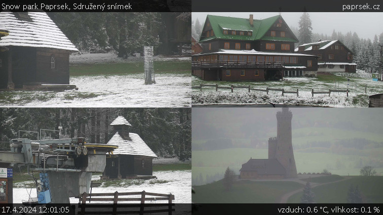 Snow park Paprsek - Sdružený snímek - 17.4.2024 v 12:01