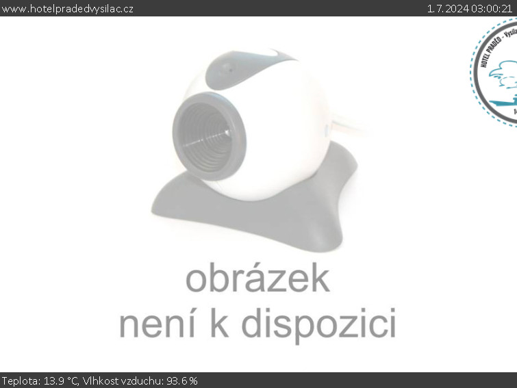 Skiareál Lázeňský vrch - Sjezdovka - 7.6.2024 v 18:45