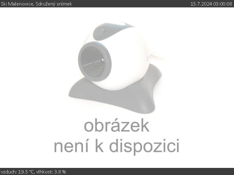 Skiareál Lázeňský vrch - Sjezdovka - 15.6.2024 v 21:25