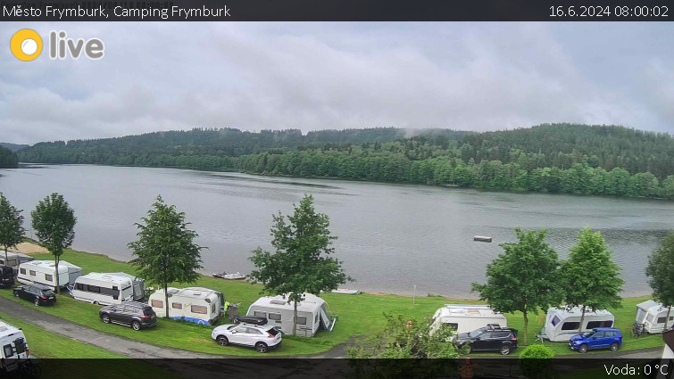 Město Frymburk - Camping Frymburk - 16.6.2024 v 08:00
