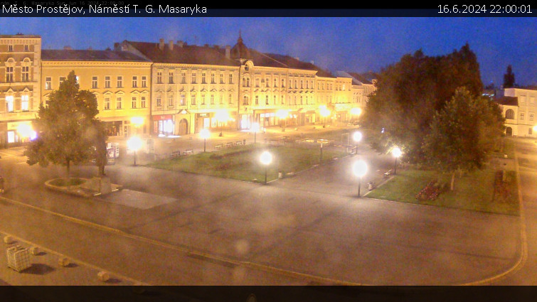 Město Prostějov - Náměstí T. G. Masaryka - 16.6.2024 v 22:00