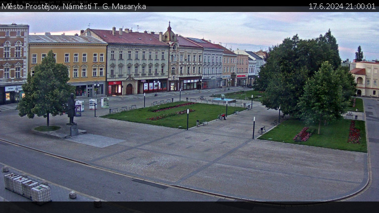 Město Prostějov - Náměstí T. G. Masaryka - 17.6.2024 v 21:00