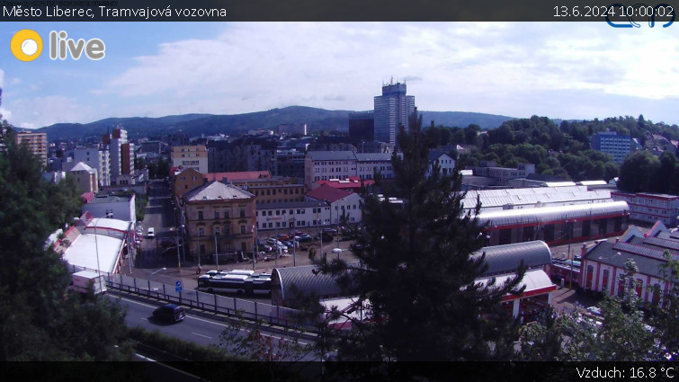 Město Liberec - Tramvajová vozovna - 13.6.2024 v 10:00