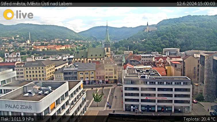 Město Ústí nad Labem - Střed města - 12.6.2024 v 15:00