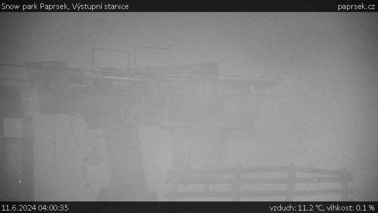 Snow park Paprsek - Výstupní stanice - 11.6.2024 v 04:00
