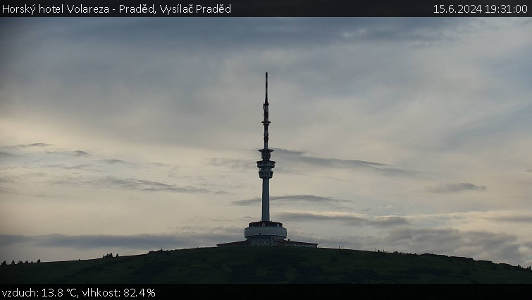 Horský hotel Volareza - Praděd - Vysílač Praděd - 15.6.2024 v 19:31