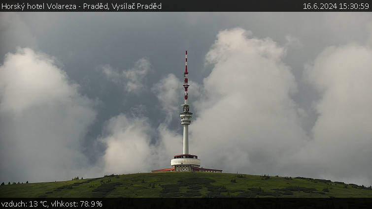Horský hotel Volareza - Praděd - Vysílač Praděd - 16.6.2024 v 15:30