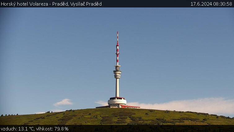 Horský hotel Volareza - Praděd - Vysílač Praděd - 17.6.2024 v 08:30