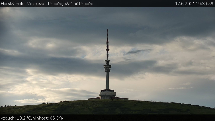 Horský hotel Volareza - Praděd - Vysílač Praděd - 17.6.2024 v 19:30