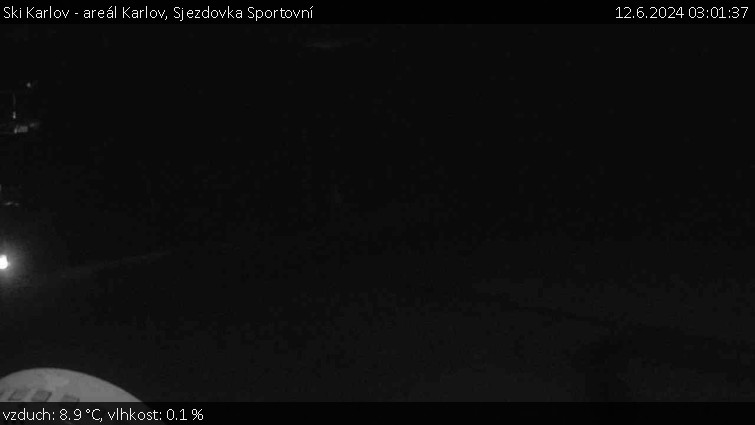 Ski Karlov - areál Karlov - Sjezdovka Sportovní - 12.6.2024 v 03:01
