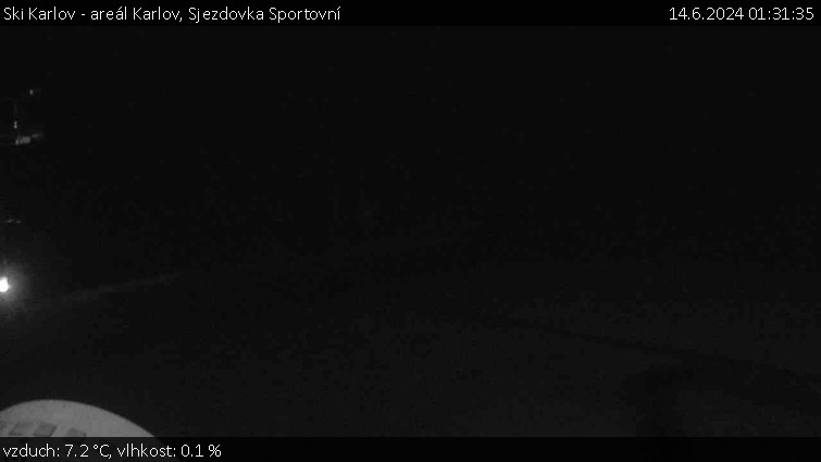 Ski Karlov - areál Karlov - Sjezdovka Sportovní - 14.6.2024 v 01:31