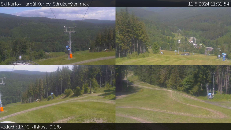 Ski Karlov - areál Karlov - Sdružený snímek - 11.6.2024 v 11:31