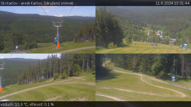 Ski Karlov - areál Karlov - Sdružený snímek - 11.6.2024 v 13:31