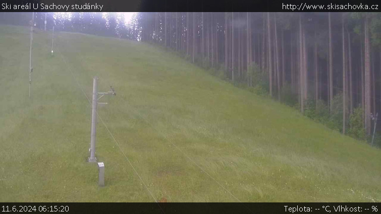 Ski areál U Sachovy studánky - Sachova studánka - 11.6.2024 v 06:15