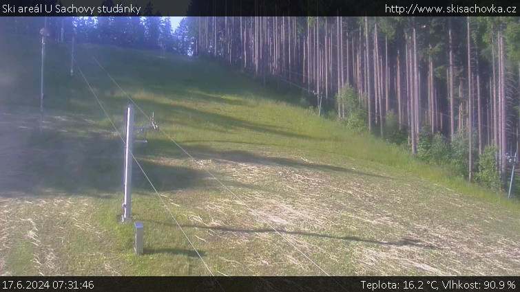 Ski areál U Sachovy studánky - Sachova studánka - 17.6.2024 v 07:31