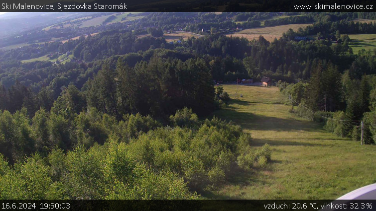 Ski Malenovice - Sjezdovka Staromák - 16.6.2024 v 19:30
