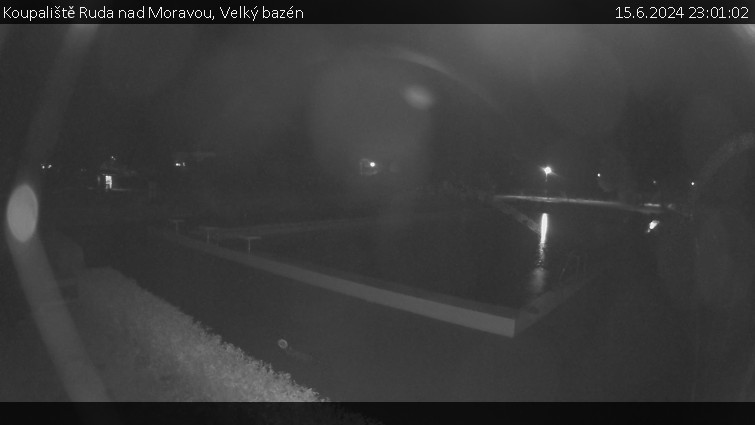 Koupaliště Ruda nad Moravou - Velký bazén - 15.6.2024 v 23:01