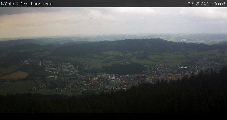Město Sušice - Panorama - 9.6.2024 v 17:00