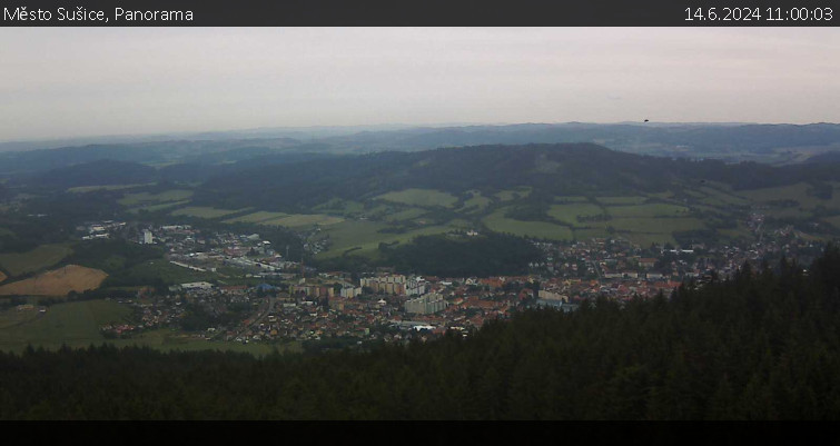 Město Sušice - Panorama - 14.6.2024 v 11:00