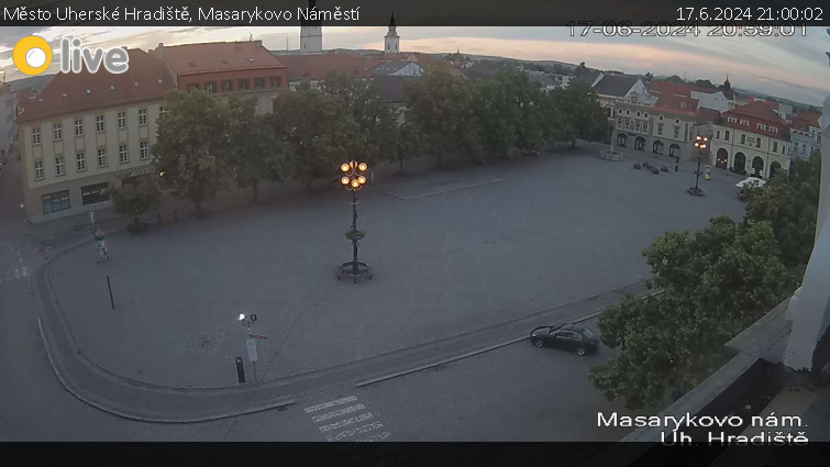 Město Uherské Hradiště - Masarykovo Náměstí - 17.6.2024 v 21:00