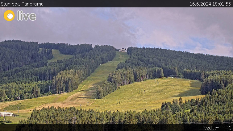 Stuhleck - Panorama - 16.6.2024 v 18:01