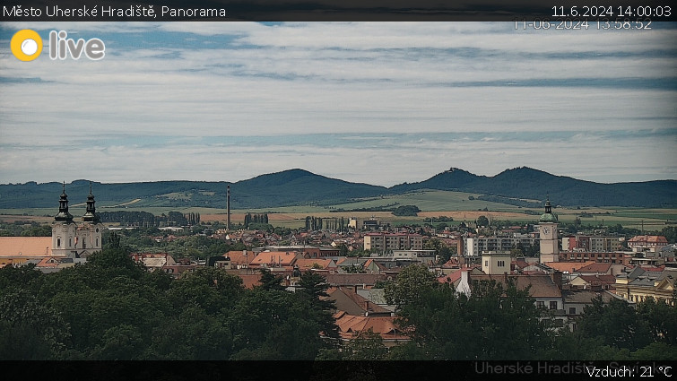 Město Uherské Hradiště - Panorama - 11.6.2024 v 14:00