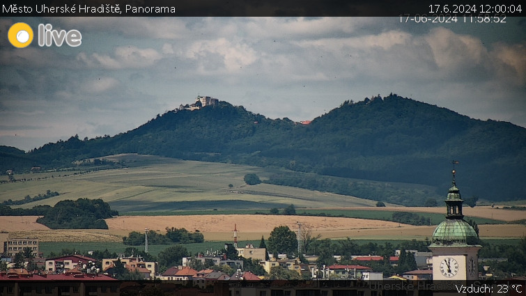 Město Uherské Hradiště - Panorama - 17.6.2024 v 12:00