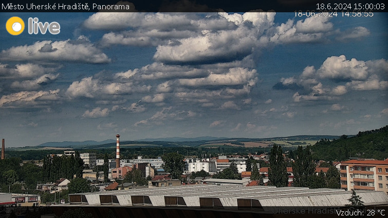Město Uherské Hradiště - Panorama - 18.6.2024 v 15:00