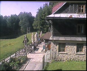 SkiAreál - Horský hotel Vsacký Cáb - Terasa horského hotelu - 3.6.2023 v 09:00