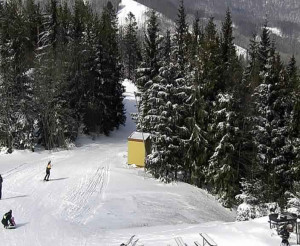 Ski areál SEVERKA v Dolní Lomné - Chata Severka - Dolní Lomná - 12.3.2023 v 10:02