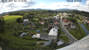Obec Mikulovice - Pohled na Jeseniky - 2.7.2024 v 12:33