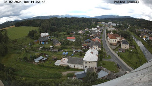 Obec Mikulovice - Pohled na Jeseniky - 2.7.2024 v 15:02