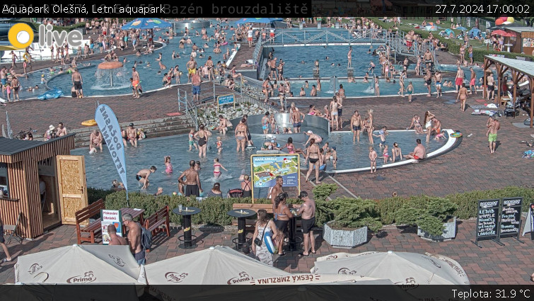 Aquapark Olešná - Letní aquapark - 27.7.2024 v 17:00