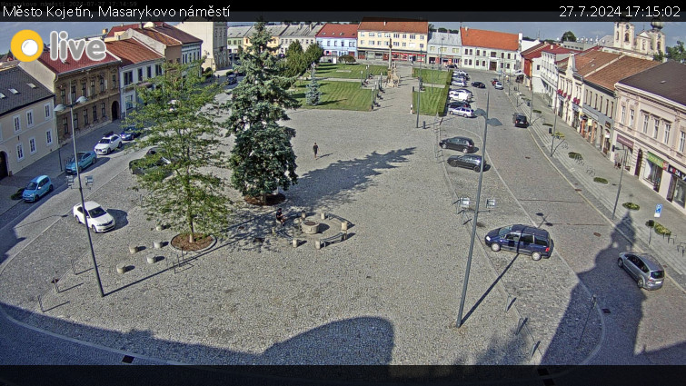 Město Kojetín - Masarykovo náměstí - 27.7.2024 v 17:15