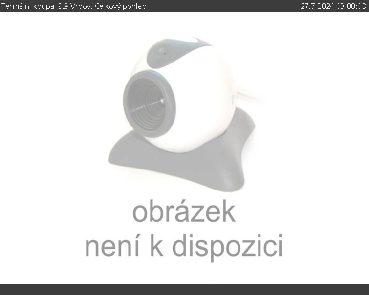 Termální koupaliště Vrbov - Celkový pohled - 27.7.2024 v 03:00